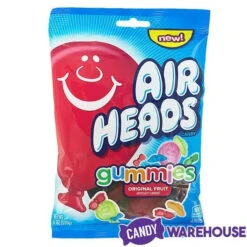 AirHeads Gummies Candy Packs - Original Fruit: 12-Piece Box -Candy World Shop airheads gummies candy packs original fruit 12 piece box candy warehouse 5