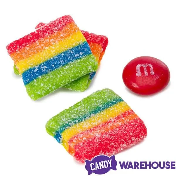AirHeads Xtremes Bites Mini Sour Candy Belts - Rainbow Berry: 30-Ounce Bag 4 AirHeads Xtremes Bites Mini Sour Candy Belts - Rainbow Berry: 30-Ounce Bag - Image 2