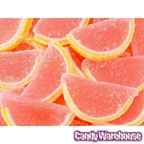 Albanese Candy Fruit Jell Slices - Pink Grapefruit: 5LB Box 4 Albanese Candy Fruit Jell Slices - Pink Grapefruit: 5LB Box - Image 2