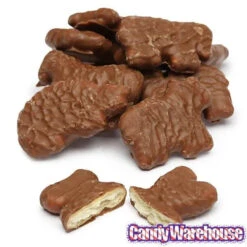 Albanese Milk Chocolate Covered Animal Crackers Candy: 2LB Bag -Candy World Shop albanese milk chocolate covered animal crackers candy 2lb bag candy warehouse 3