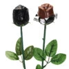 Albert's Foiled Milk Chocolate Roses - Black: 20-Piece Bouquet -Candy World Shop albert s foiled milk chocolate roses black 20 piece bouquet candy warehouse 1