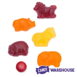 All Natural Zoo Animals Gummy Candy: 2LB Bag -Candy World Shop all natural zoo animals gummy candy 2lb bag candy warehouse 3