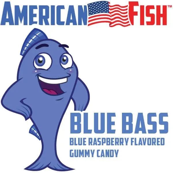American Fish Chewy Candy - Blue: 16-Ounce Bag 8 American Fish Chewy Candy - Blue: 16-Ounce Bag - Image 6