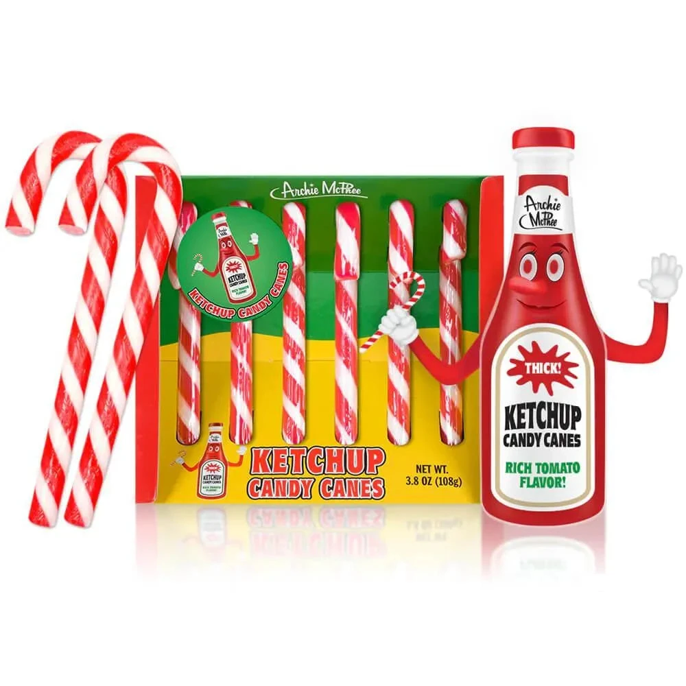 Candy World Shop -Candy World Shop archie mcphee ketchup candy canes 6 piece box candy warehouse 0fc2e044 09de 4621 b186 9bc502ebeeb7