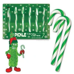 Archie McPhee Pickle Candy Canes: 6-Piece Box 7 Archie McPhee Pickle Candy Canes: 6-Piece Box -Candy World Shop archie mcphee pickle candy canes 6 piece box candy warehouse 3