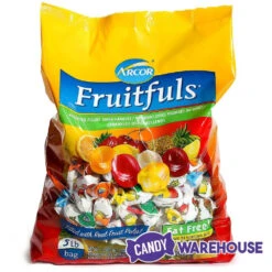 Arcor Fruitfuls Sachet Wrapped Fruit Bon Bons Candy: 5LB Bag -Candy World Shop arcor fruitfuls sachet wrapped fruit bon bons candy 5lb bag candy warehouse 8