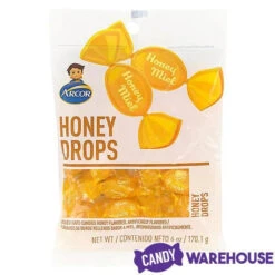 Arcor Honey Drops Hard Candy: 6-Ounce Bag 9 Arcor Honey Drops Hard Candy: 6-Ounce Bag -Candy World Shop arcor honey drops hard candy 6 ounce bag candy warehouse 3