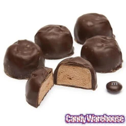 Asher's Chocolate Mousse Chocolates - Dark: 5LB Box -Candy World Shop asher s chocolate mousse chocolates dark 5lb box candy warehouse 2