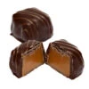 Asher's Dark Chocolate Covered Vanilla Caramels: 6LB Box -Candy World Shop asher s dark chocolate covered vanilla caramels 6lb box candy warehouse 1