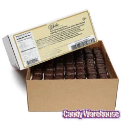Asher's Dark Chocolate Covered Vanilla Caramels: 6LB Box -Candy World Shop asher s dark chocolate covered vanilla caramels 6lb box candy warehouse 3