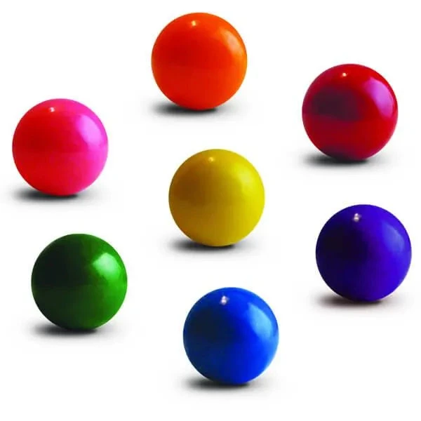 Assorted Colors 1-Inch Gumballs: 2LB Bag 5 Assorted Colors 1-Inch Gumballs: 2LB Bag - Image 3