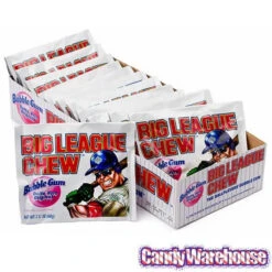 Big League Chew Bubble Gum Packs - Original: 12-Piece Box 9 Big League Chew Bubble Gum Packs - Original: 12-Piece Box -Candy World Shop big league chew bubble gum packs original 12 piece box candy warehouse 4 83c7336b f885 4cda 86ba 9ce797e31a4f