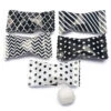 Black & White Wrapped Butter Mint Creams: 300-Piece Case