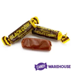 Black Cow Bite-Size Chocolate Caramel Candy: 160-Piece Tub -Candy World Shop black cow bite size chocolate caramel candy 160 piece tub candy warehouse 3