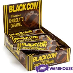 Black Cow Chocolate Caramel Candy Bars: 24-Piece Box -Candy World Shop black cow chocolate caramel candy bars 24 piece box candy warehouse 2