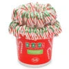 Bobs Sweet Stripes Traditional Red & White Peppermint Candy Canes: 96-Piece Pail -Candy World Shop bobs sweet stripes traditional red and white peppermint candy canes 96 piece pail candy warehouse 1