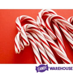 Bobs Sweet Stripes Traditional Red & White Peppermint Candy Canes: 96-Piece Pail -Candy World Shop bobs sweet stripes traditional red and white peppermint candy canes 96 piece pail candy warehouse 5