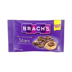 Brach's Milk Chocolate Stars Candy Drops: 10.5-Ounce Bag -Candy World Shop brach s milk chocolate stars candy drops 10 5 ounce bag candy warehouse 5