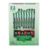 Brach's Wintergreen Candy Canes 12-PC Box -Candy World Shop brach s wintergreen candy canes 12 pc box candy warehouse