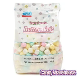 Butter Mint Creams - Assorted Pastels: 2.75LB Bag -Candy World Shop butter mint creams assorted pastels 2 75lb bag candy warehouse 4 63dbdbc8 0ef8 42b7 b4b5 bc2b7f285d71