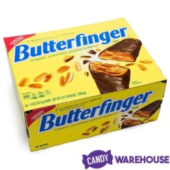 Butterfinger Candy Bars: 36-Piece Box -Candy World Shop butterfinger candy bars 36 piece box candy warehouse 4