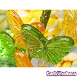 Butterfly Hard Candy Lollipops: 12-Piece Bag -Candy World Shop butterfly hard candy lollipops 12 piece bag candy warehouse 3
