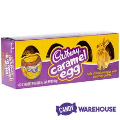 Candy World Shop -Candy World Shop cadbury chocolate caramel eggs 4 piece box candy warehouse 2