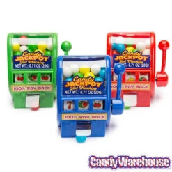 Candy Jackpot Slot Machine Dispensers: 12-Piece Display -Candy World Shop candy jackpot slot machine dispensers 12 piece display candy warehouse 3 e4071b8c 27a1 4662 a467 9df7474a1a4e