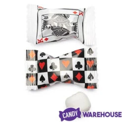 Card Games Wrapped Butter Mint Creams: 300-Piece Case -Candy World Shop card games wrapped butter mint creams 300 piece case candy warehouse 6