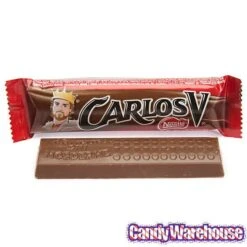 Carlos V Mini Milk Chocolate Bars: 96-Piece Box -Candy World Shop carlos v mini milk chocolate bars 96 piece box candy warehouse 3