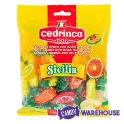 Cedrinca Citrus Flavored Hard Candy: 5.25-Ounce Bag -Candy World Shop cedrinca citrus flavored hard candy 5 25 ounce bag candy warehouse 3