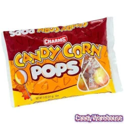 Charms Candy Corn Pops: 15-Piece Bag 9 Charms Candy Corn Pops: 15-Piece Bag -Candy World Shop charms candy corn pops 15 piece bag candy warehouse 4