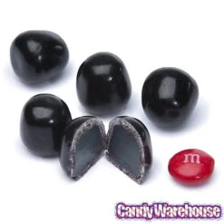 Chewy Sour Balls - Black Cherry: 5LB Bag -Candy World Shop chewy sour balls black cherry 5lb bag candy warehouse 3