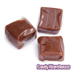 Chocolate Caramel Squares Candy: 5LB Bag -Candy World Shop chocolate caramel squares candy 5lb bag candy warehouse 4
