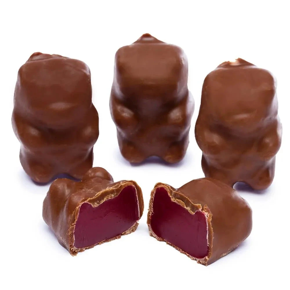 Chocolate Covered Cinnamon Bears: 3LB Bag 3 Chocolate Covered Cinnamon Bears: 3LB Bag