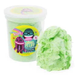 Chocolate Storybook Alien Fluff Cotton Candy - Sour Watermelon: 1-Ounce Tub