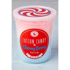 Chocolate Storybook Cotton Candy - Cherry Berry: 1-Ounce Tub -Candy World Shop chocolate storybook cotton candy cherry berry 1 ounce tub candy warehouse 3