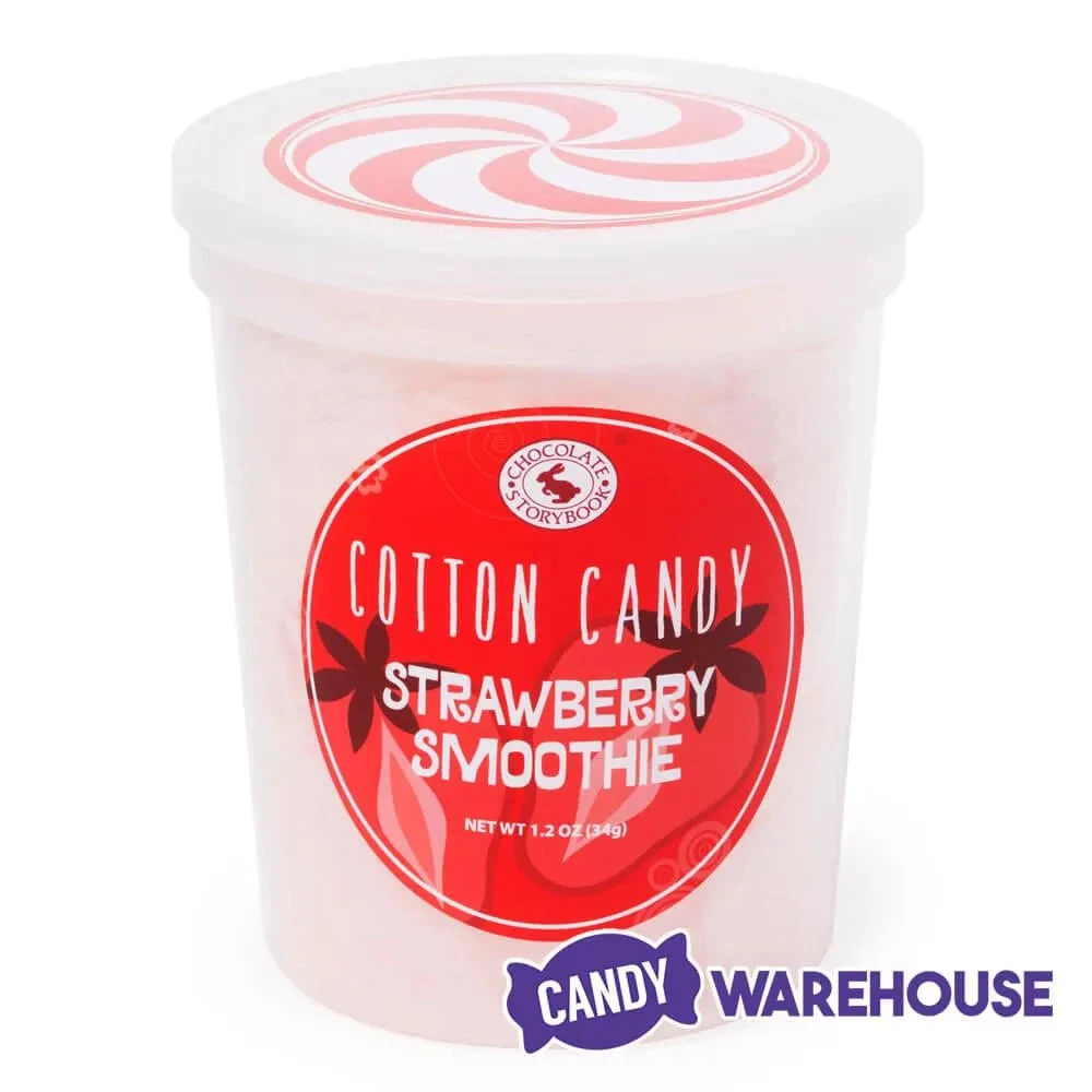 Chocolate Storybook Cotton Candy - Strawberry Smoothie: 1-Ounce Tub 4 Chocolate Storybook Cotton Candy - Strawberry Smoothie: 1-Ounce Tub - Image 2
