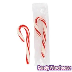 Christmas Peppermint Mini Candy Canes: 240-Piece Box -Candy World Shop christmas peppermint mini candy canes 240 piece box candy warehouse 4