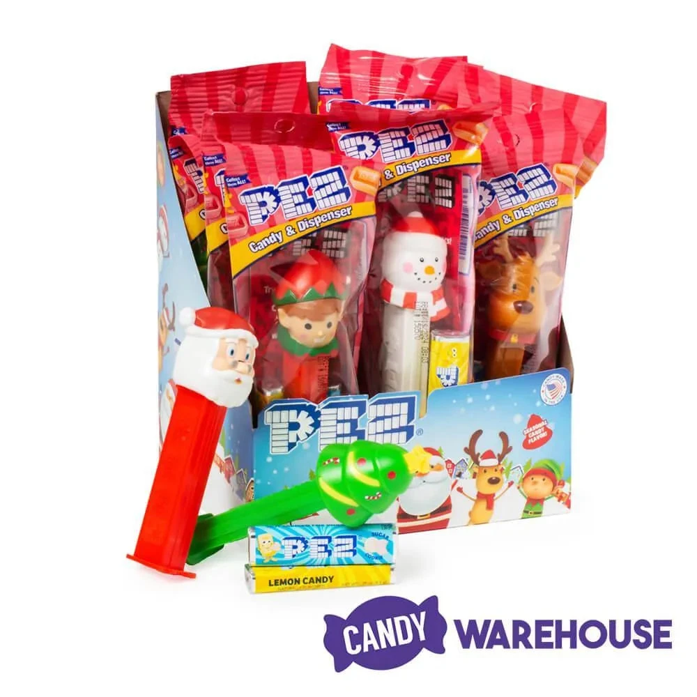 Christmas PEZ Candy Packs: 12-Piece Display 4 Christmas PEZ Candy Packs: 12-Piece Display - Image 2