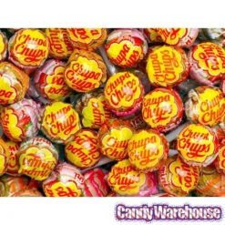 Chupa Chups Mini Lollipops: 240-Piece Bag -Candy World Shop chupa chups mini lollipops 240 piece bag candy warehouse 3