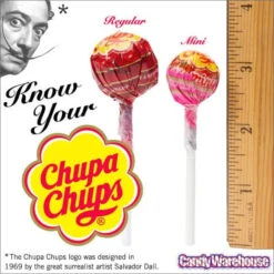 Chupa Chups Mini Lollipops: 240-Piece Bag -Candy World Shop chupa chups mini lollipops 240 piece bag candy warehouse 4