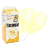 Cotton Candy Floss Sugar - Banana: Half Gallon Carton -Candy World Shop cotton candy floss sugar banana half gallon carton candy warehouse