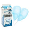 Cotton Candy Floss Sugar - Blue Raspberry: Half Gallon Carton -Candy World Shop cotton candy floss sugar blue raspberry half gallon carton candy warehouse 1