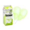 Cotton Candy Floss Sugar - Lime: Half Gallon Carton -Candy World Shop cotton candy floss sugar lime half gallon carton candy warehouse