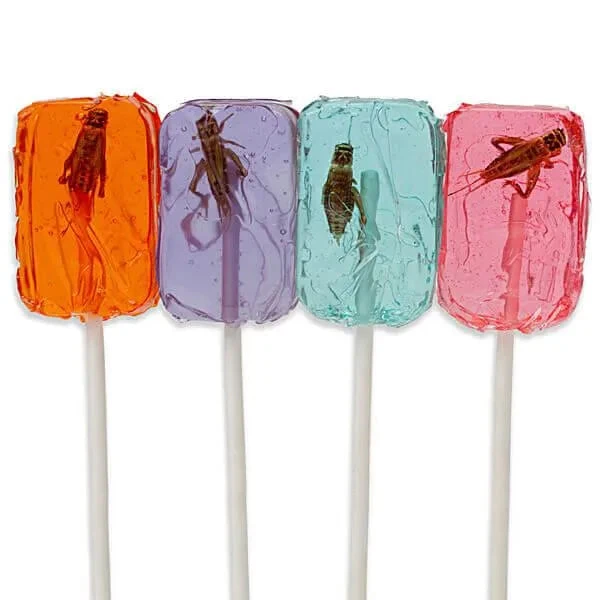 Cricket Lollipops: 36-Piece Box 3 Cricket Lollipops: 36-Piece Box
