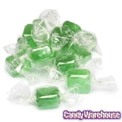 Cubes Hard Candy - Green Apple: 3LB Bag -Candy World Shop cubes hard candy green apple 3lb bag candy warehouse 3