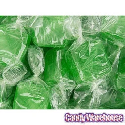 Cubes Hard Candy - Green Apple: 3LB Bag -Candy World Shop cubes hard candy green apple 3lb bag candy warehouse 4
