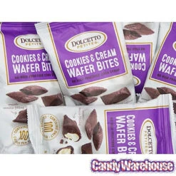 Dolcetto Cookies & Cream-Filled Wafer Bites Packs: 24-Piece Display 9 Dolcetto Cookies & Cream-Filled Wafer Bites Packs: 24-Piece Display -Candy World Shop dolcetto cookies and cream filled wafer bites packs 24 piece display candy warehouse 4 f7999958 1162 462f 89df 1a878aa98de4