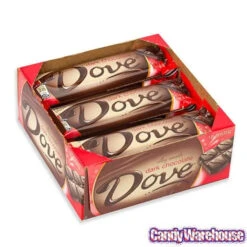 Dove Dark Chocolate Bars: 18-Piece Box -Candy World Shop dove dark chocolate bars 18 piece box candy warehouse 3